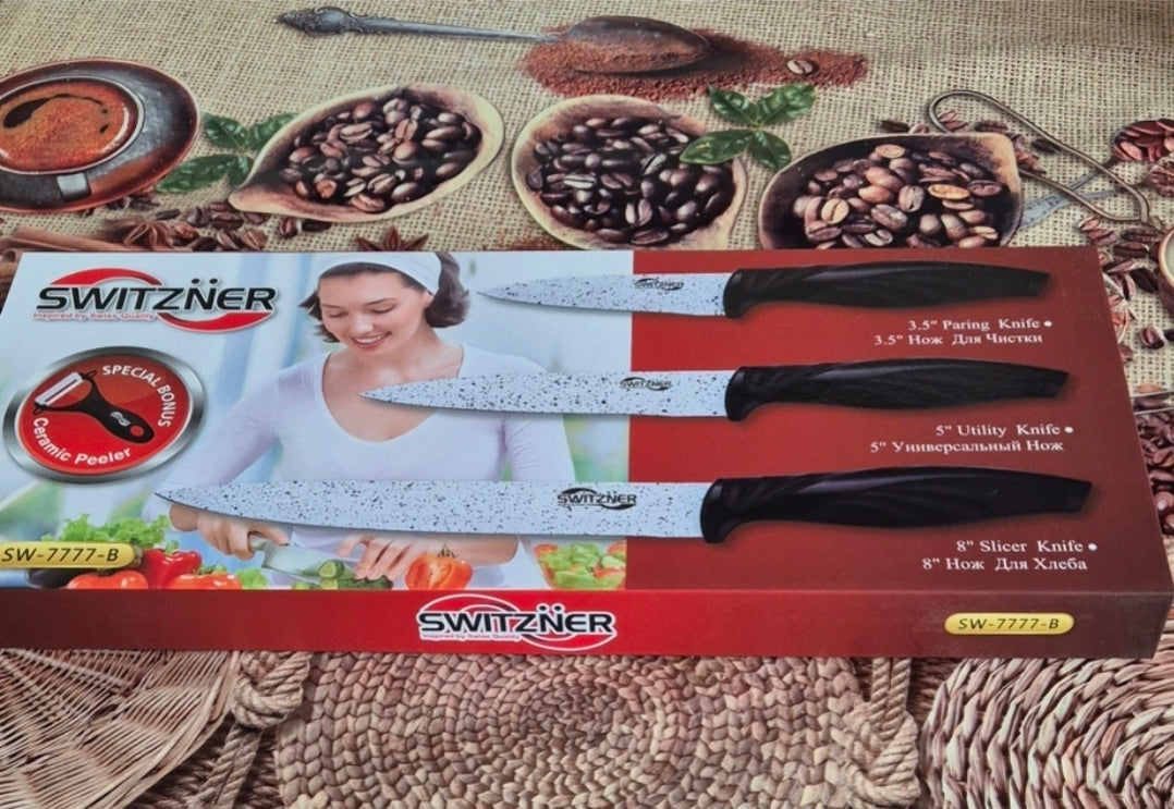 4 teiliges Messerset