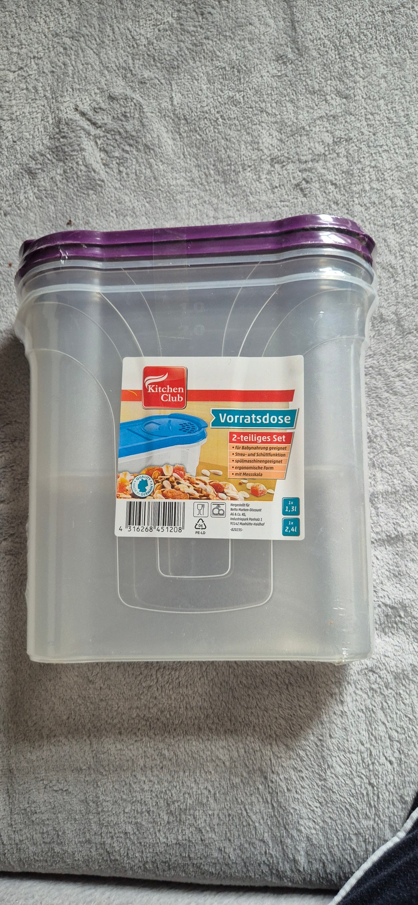 Zwei Vorratsdosen