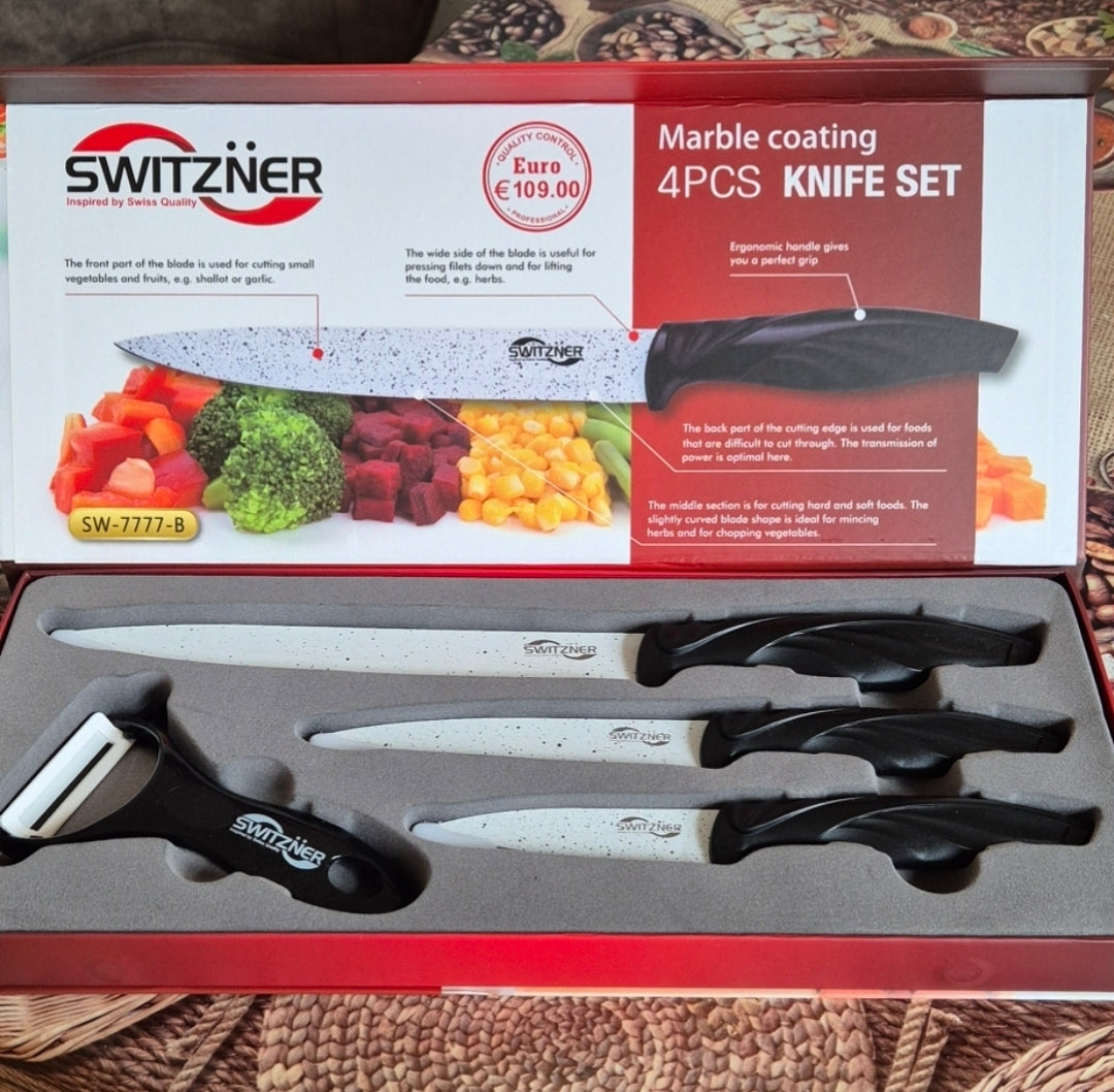 4 teiliges Messerset
